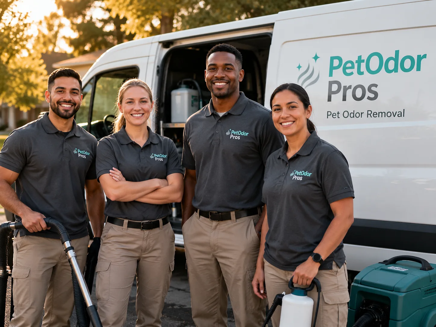 Pet Odor Removal team serving Jacksonville, NC